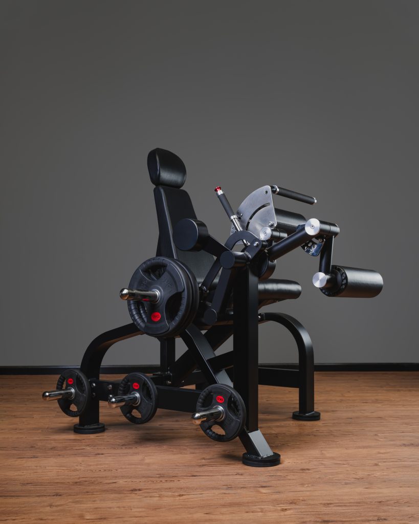 Curl de pierna sentado peso libre